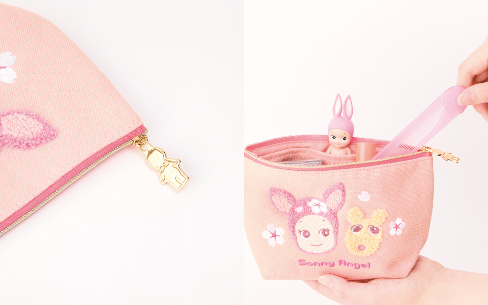 Sonny Angel Cherry Blossom Series Zipper Pouch